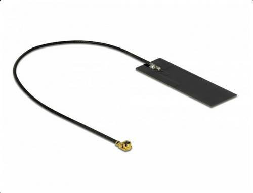Delock 12608 Dual-Band WLAN Antenne 2.4 GHz in Schwarz - Bild 1