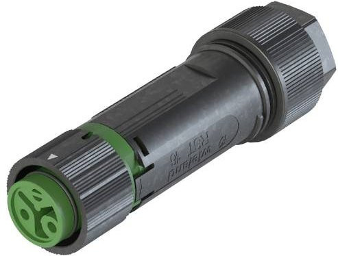 Wieland Electric 46.031.4456.7 Steckverbinder in Grün und Grau - Bild 1