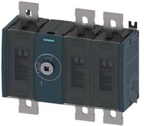 Siemens Lasttrennschalter 3polig 800A 8 Schließer 8 Öffner 690 V/AC grau 690 V/AC 3KD48300QE200 - Bild 1