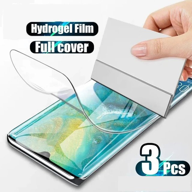 3er Pack Hydrogel Displayschutzfolie für Vivo V25e V27 Pro V27e V27s V29 V30 Pro Lite 5G V29e transparent - Bild 1