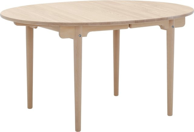 Carl Hansen & Søn CH337 Esstisch aus Massivholz in Braun, ausziehbar, skandinavisches Design - Bild 1