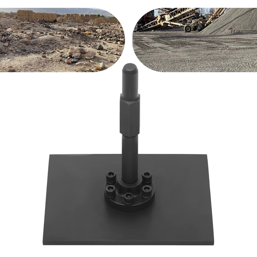 Elektrischer Vibrationsplattenverdichter aus 40 CR-Stahl in Schwarz für die Verdichtung von Boden, Kies und Sand - Bild 4