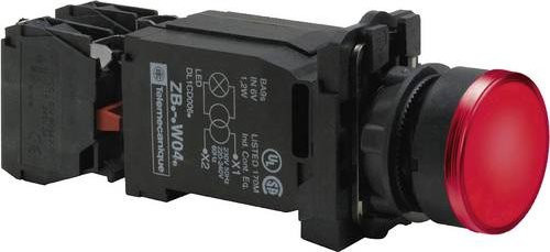 Schneider Electric XB5AW3445 Leuchtdrucktaster Rot, B/T/H: 3,0 x 10,1 x 4,2 cm, IP66 IP67 IP69 IP69K - Bild 1