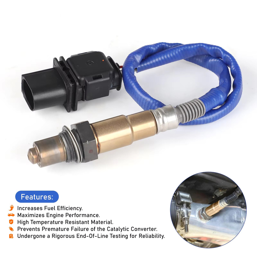CNSPEED LSU4.9 O2 UEGO Lambda Breitband-Sauerstoffsensor für PLX AEM 30-0310 30-4110 30-0300 X Serie 0258017025 Luft-Kraftstoff-Verhältnis-Sensor - Bild 3