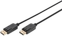 Digitus DisplayPort Anschlusskabel UHD 4K Schwarz 3,00 m AK-340100 - Bild 1