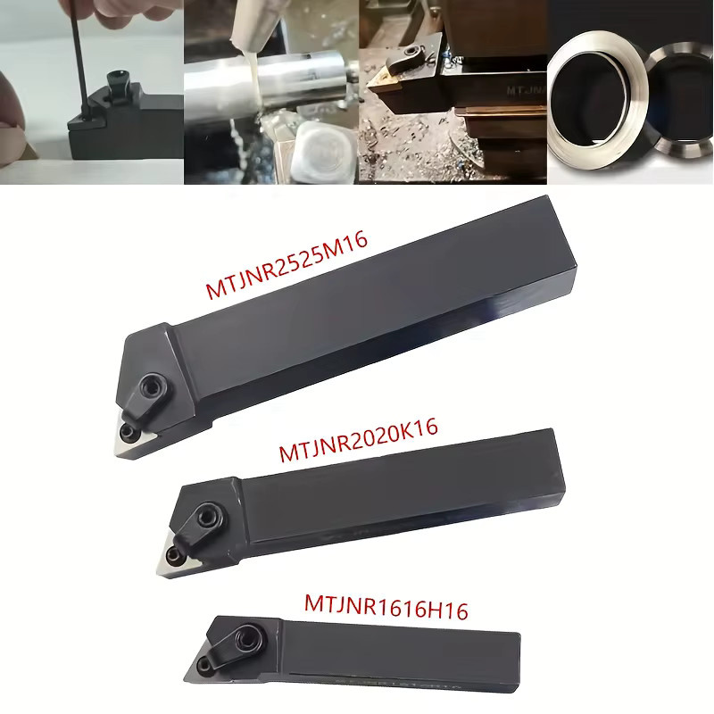 SYS Externe Drehen Werkzeug Halter für Hartmetall Einsätze TNMG160404 MTJNR1616H16 MTJNR2020K16 MTJNR2525M16 - Bild 5