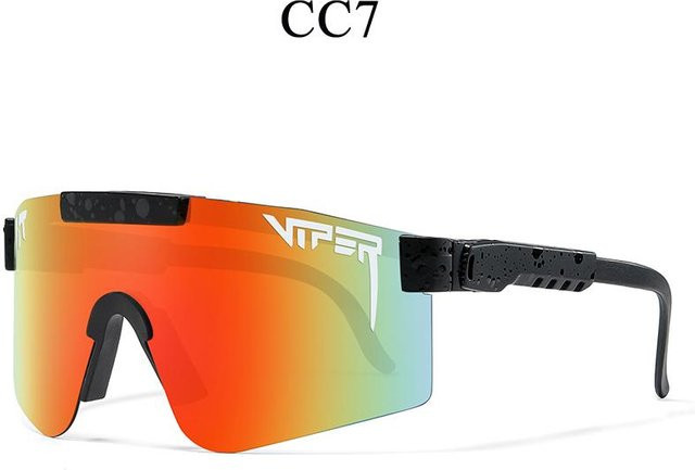 Pit Viper Sonnenbrille, Sportbrille, Vollrand, Kunststoff, Multicolor, Unisex - Bild 1