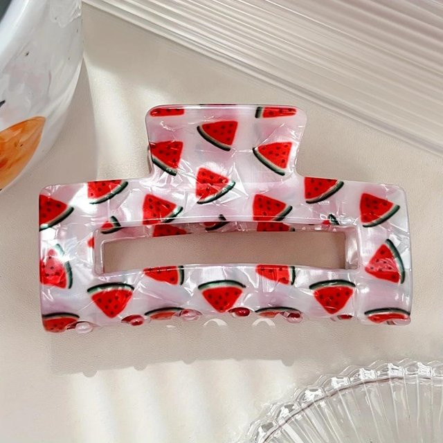 Haarspange Frucht-Design, Rechteckig, Damen - Bild 1