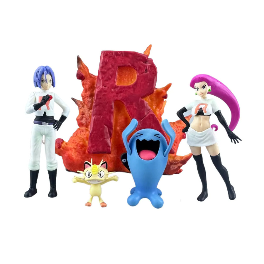 Bandai Pokémon Team Rakete, Actionfigur, 3-11 cm, Kunststoff - Bild 5