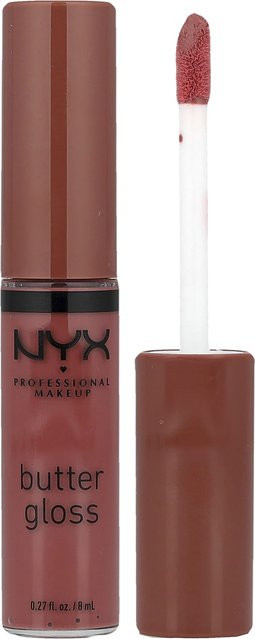 NYX Professional Makeup Butter Gloss Lipgloss, Pralinen, 8 ml - Bild 1