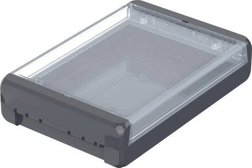 Bopla Bocube Outdoor-Gehäuse aus Polycarbonat in Graphitgrau RAL 7024, B/T/H: 19,1 x 12,5 x 4,0 cm - Bild 1