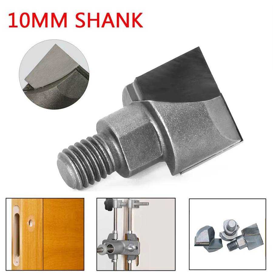 Vibratite CNC Fräser 10mm für Türschloss-Schlitze und Holz-Tür-Slotter - Bild 2