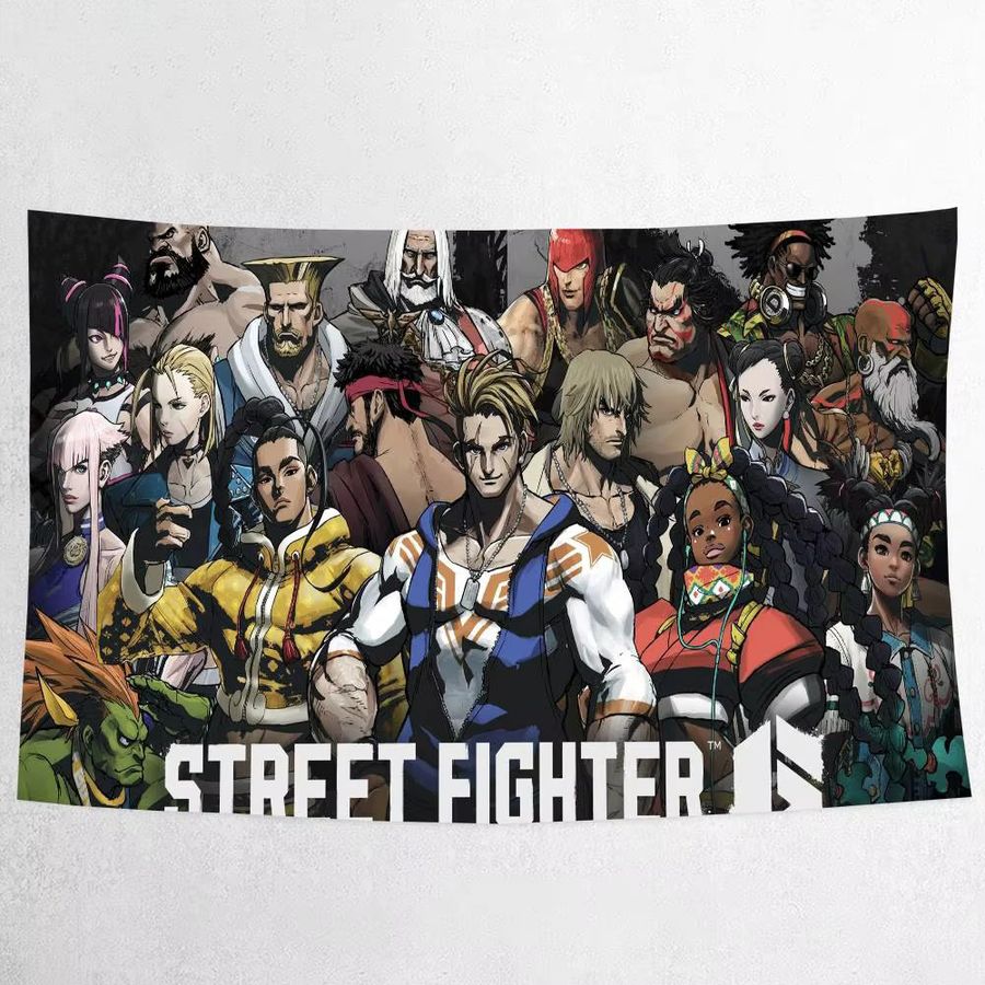 Street Fighter Fotohintergrund aus Kunstpapier für Fotografie und Kulissen - Bild 4