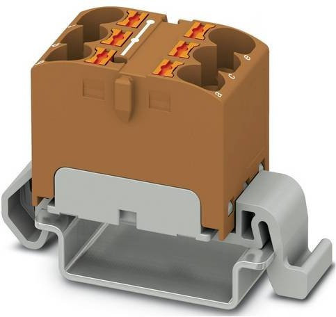 Phoenix Contact Verteilerblock 3273668 Braun 10 Stück - Bild 1