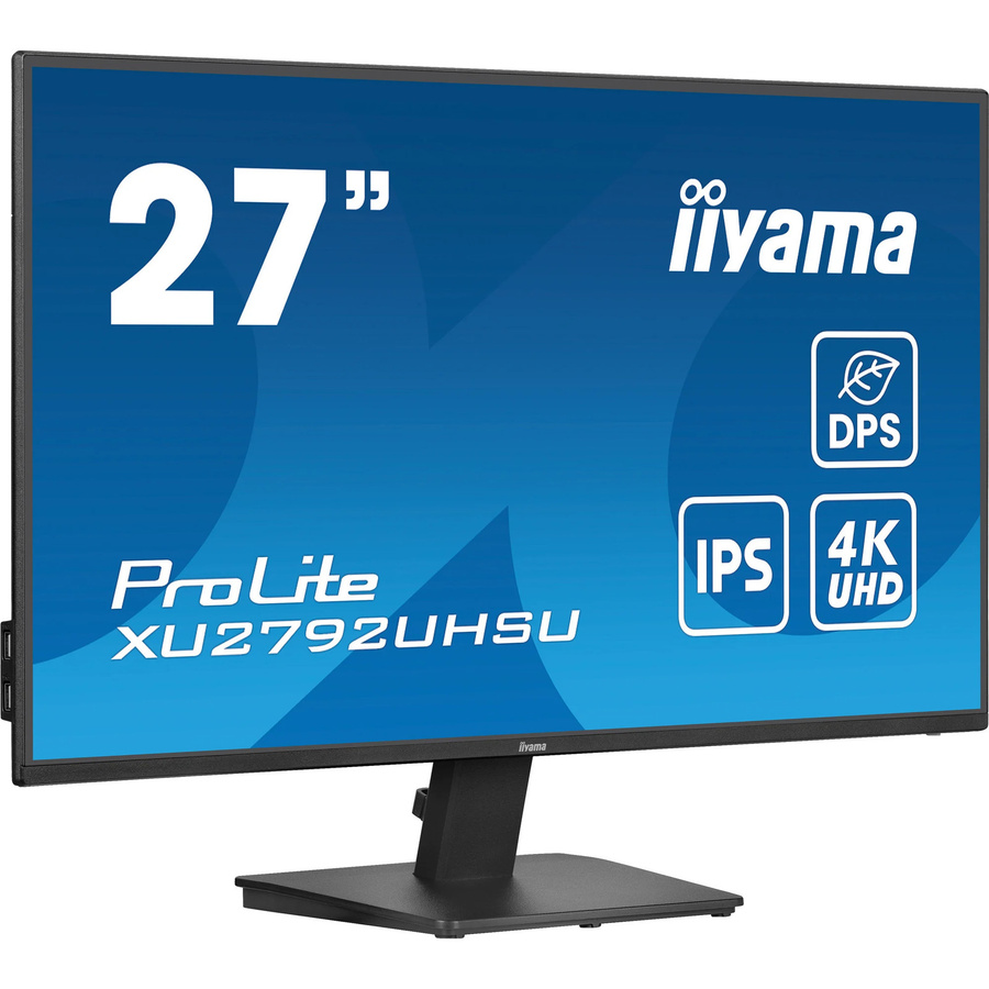 Iiyama ProLite XU2792UHSU-B6 LED-Monitor 27 Zoll 4K UHD IPS Schwarz mit HDMI, DisplayPort und USB-C - Bild 2