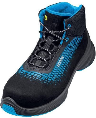 Uvex 1 G2 Sicherheitsstiefel S2 in Blau und Schwarz, Größe 46 - Bild 1