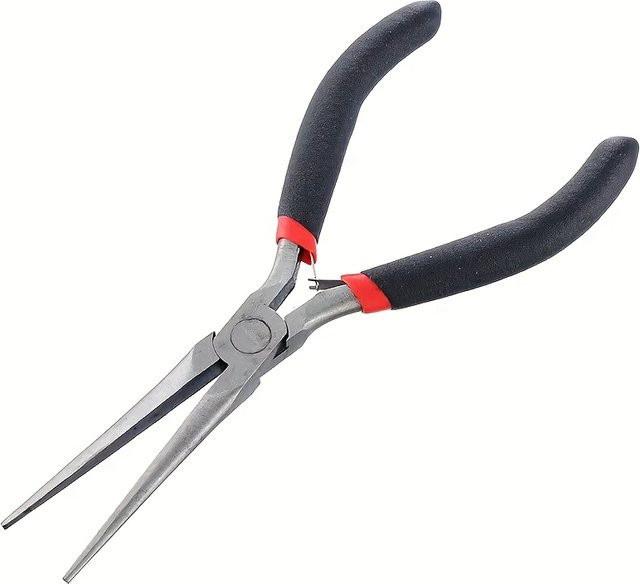Multifunktions-Spitzzange als Reparatur-Handwerkzeug in Schwarz - Bild 1