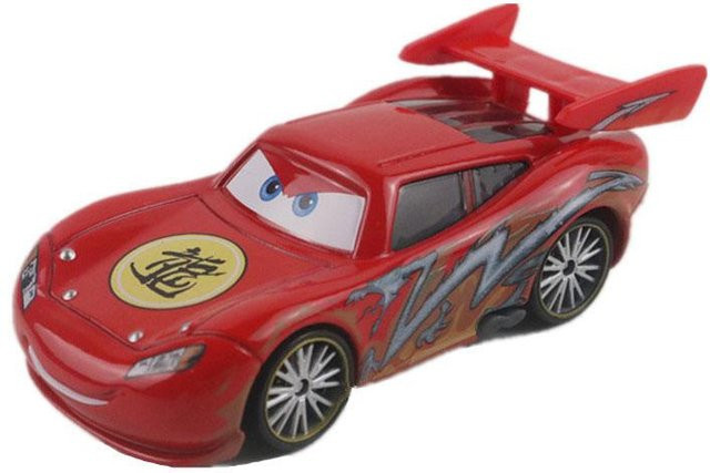 Pixar Disney Cars Lightning McQueen, Diecast Fahrzeug, 1:55, Metall, ab 4 Jahren - Bild 1