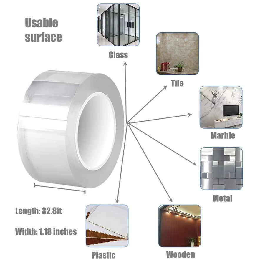 SCESSPACK Selbstklebendes Nano-Isolierband als wasserdichtes Dichtungsband zur Abdichtung von Fenstern, Küchenarbeitsplatten, Badezimmer und Toilette - Bild 2