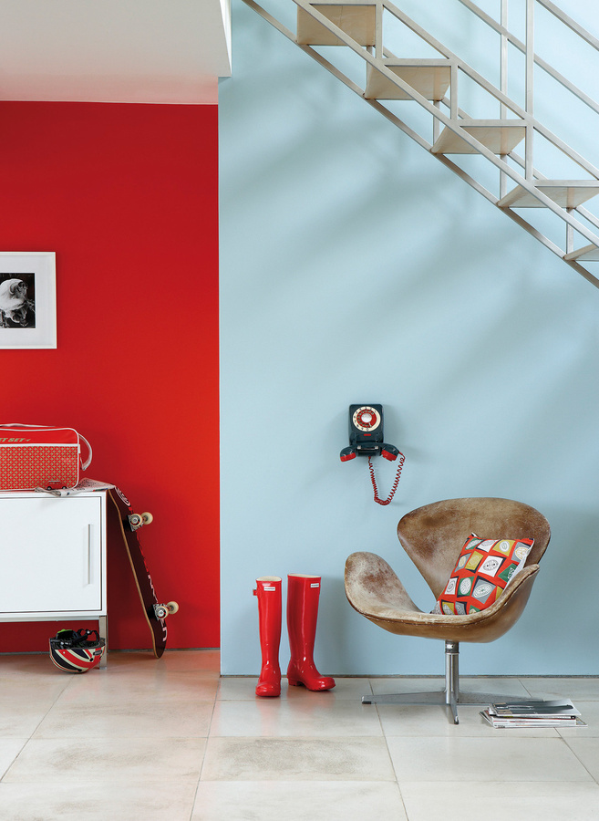 Little Greene Intelligent Matt Emulsion Paint Brighton 203 Blau Grün Wasserbasiert 10 l - Bild 1