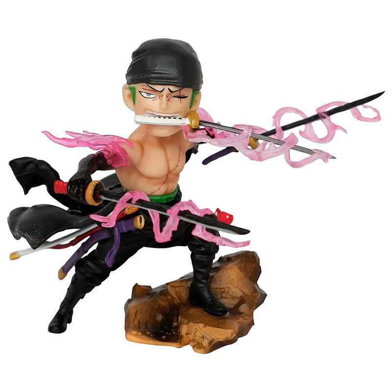 Bandai One Piece Asura Zoro G5 Serie, PVC Figur Modell, Bunt / Mehrfarbig - Bild 4