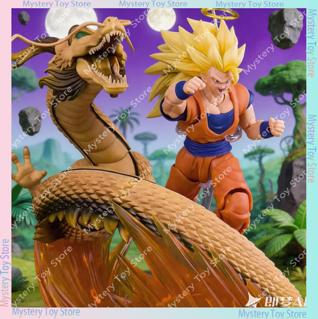 Bandai Dragon Ball Ssj3 Goku Super Saiyan 3 Actionfigur, ab 14 Jahre - Bild 1