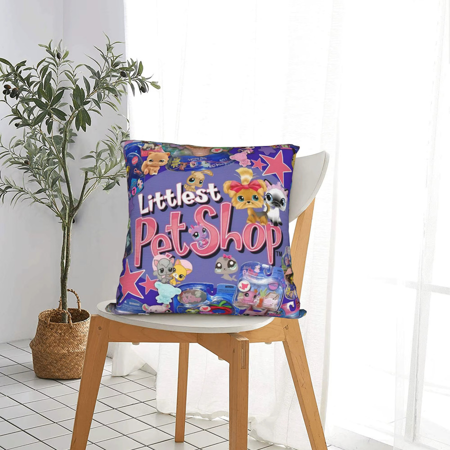 Littlest Pet Shop Kissenbezug in Weiß für dein Wohnzimmer - Bild 5