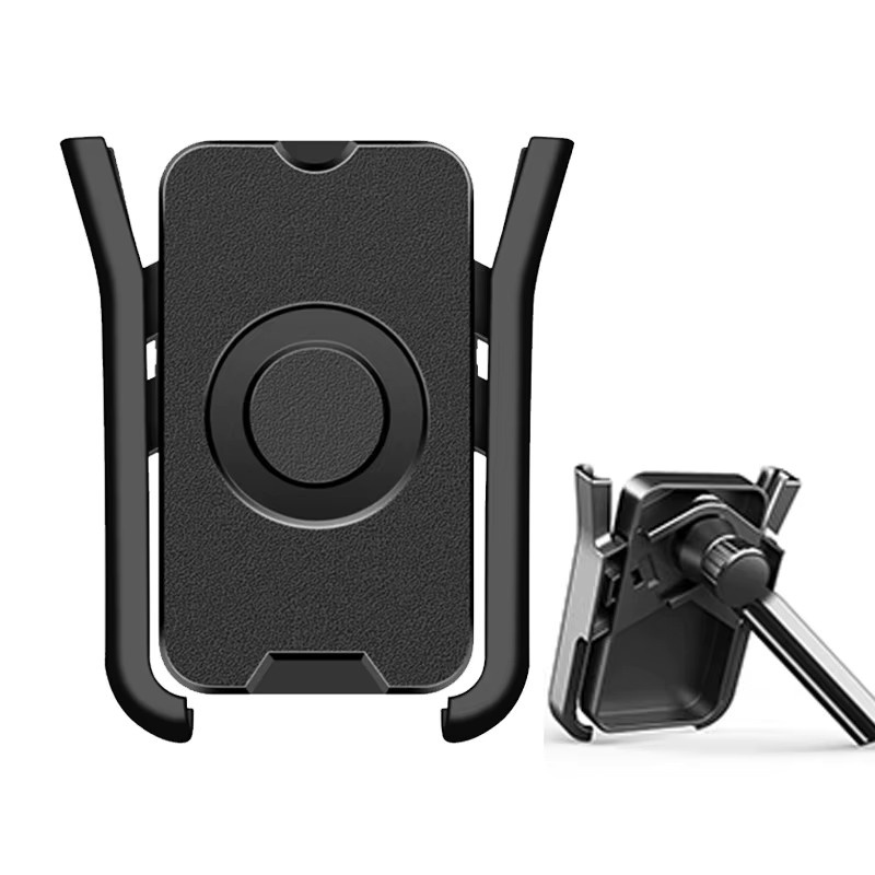 Quick Lock Smartphone Halterung für Motorrad und Fahrrad in Schwarz zur Montage am Lenker oder Rückspiegel mit Anti-Slip-Funktion - Bild 6