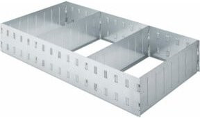 Vigour Trennblech Satz Series XL V6688H-XL, 5-teilig, verzinkter Stahl, Silber - Bild 1