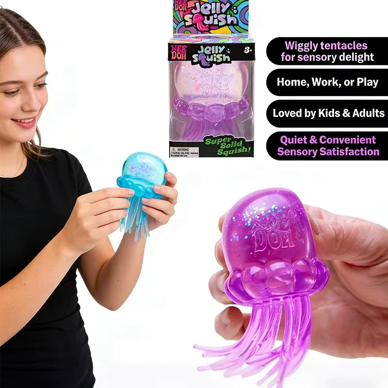 Needoh Quallen-Quetschspielzeug, Anti-Angst-Quetschobjekt - Bild 3