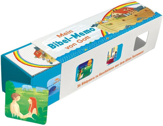 Butzon und Bercker Mein Bibel-Memo, Kinderspiel, Pappe / Karton - Bild 1