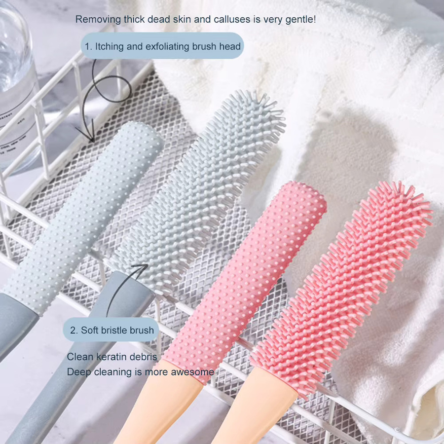 Aihogard Fußwascher Silikon Peeling Pinsel, 2 Stück, Unisex - Bild 2
