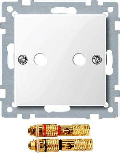 Merten Abdeckung System M in Polarweiß - Bild 1