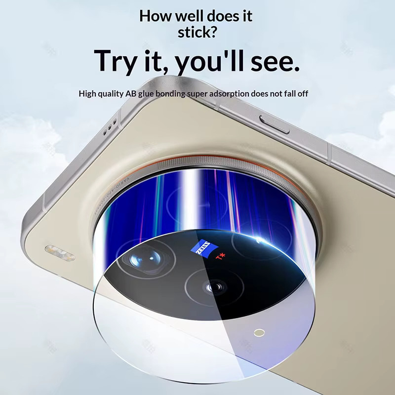 Vivo X300 Ultra Kameraschutzfolie Transparent für Kameralinsen und Rückseite - Bild 2