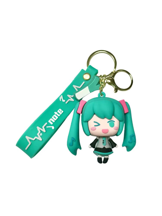 Hatsune Miku Cartoon Schlüsselanhänger, Anime-Figur - Bild 3