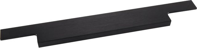 Furnipart Küchen Griffleiste Trim zum Einnuten aus Aluminium in Schwarz Matt, Länge: 245 mm - Bild 1