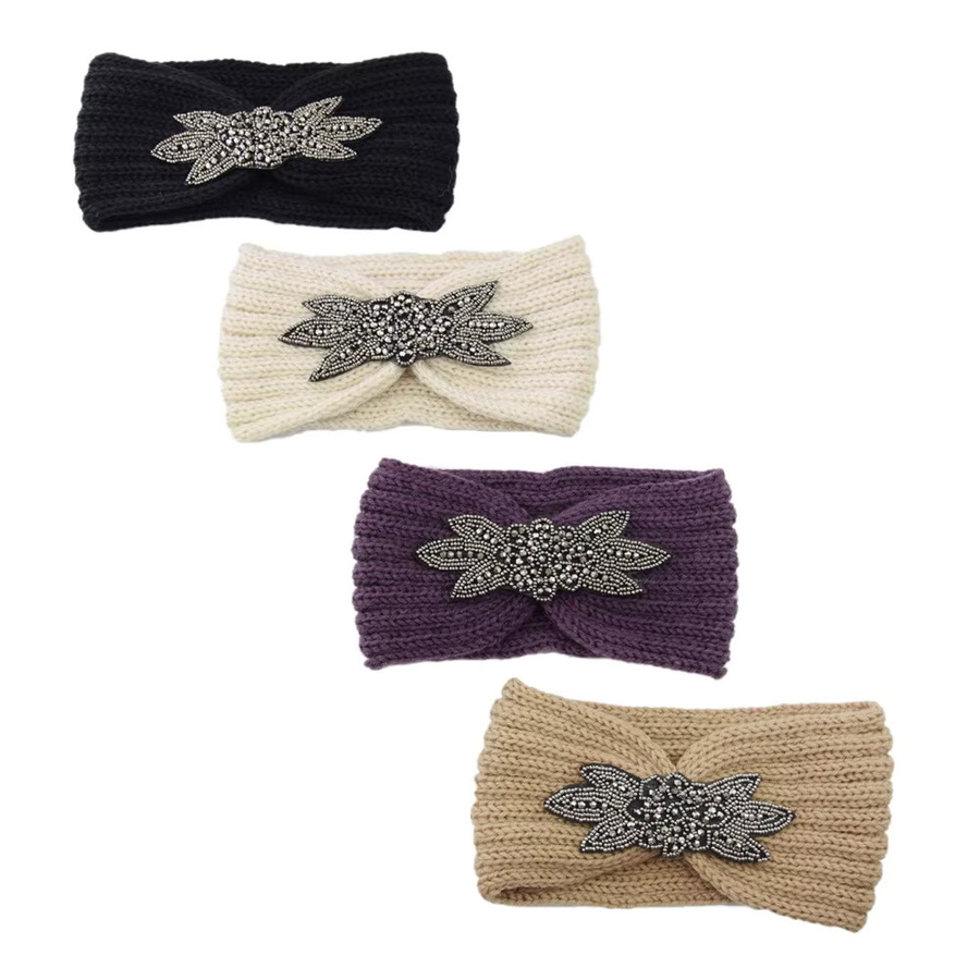 KBAP Stirnband, Edelstein, gestrickt, Damen, Mädchen - Bild 5