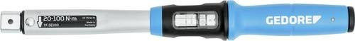 Gedore Drehmomentschlüssel TF-SE100 mit Rechteckaufnahme 9x12 mm, 20-100 Nm, blau - Bild 1