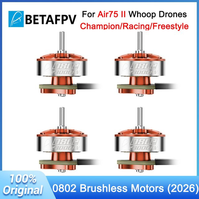 BETAFPV 0802 Bürstenlose Motoren für Air75 II Champion, Racing und Meteor65 Pro Whoop Drohnen in Orange - Bild 1