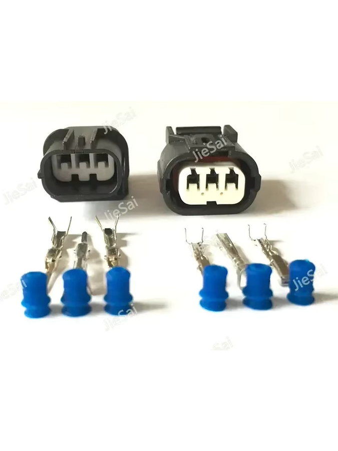 Sumitomo 3-poliger wasserdichter Auto-Stecker und Steckdose in Schwarz für Civic, Element und CR-V Reparaturset - Bild 6