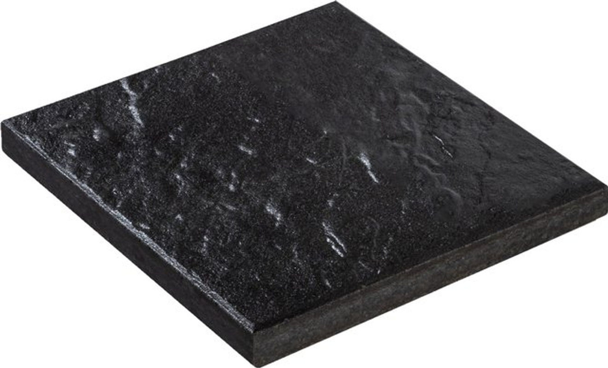 Diephaus Terrassenplatte Imola Schwarz-Basalt aus Beton, B/T/H: 60 x 40 x 4 cm - Bild 4