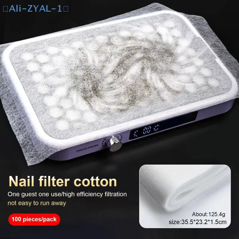 JETTING Einweg-Nagelkunst-Staubabsauger Vliesfilterpapier, 100 Stück - Bild 3