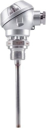 Jumo Widerstandsthermometer 00533449 aus Edelstahl in Silber - Bild 1