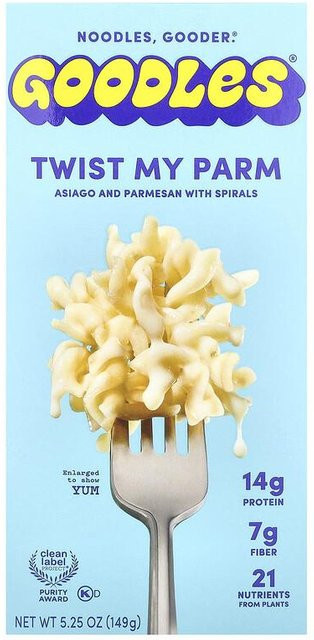 GOODLES Fusilli Parm, Asiago und Parmesan 149 g - Bild 1