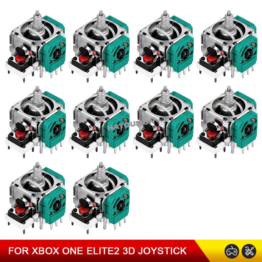 Microsoft Ersatz-Sensormodule für Xbox One Elite Series 2 Controller, 3D Analog-Joystick Elektromagnetische Daumensticks, Mehrfarbig - Bild 2