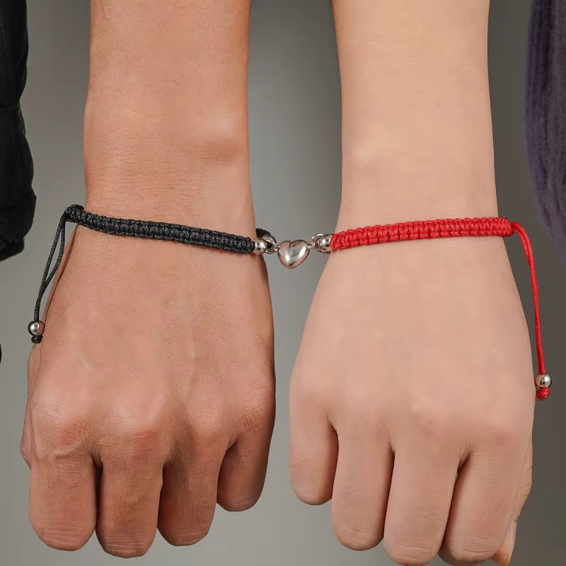 RINHOO FRIENDSHIP Armbänder, magnetisch, herzförmig, Unisex - Bild 2