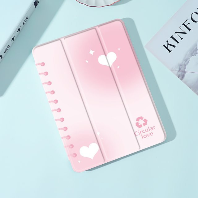 OLAIKE iPad Hülle mit Stifthalter und Auto Wake/Sleep Funktion in Rosa für iPad Air 4/5 10,9 Zoll, Pro 11 Zoll sowie Air 1/Air 2 9,7 Zoll - Bild 1