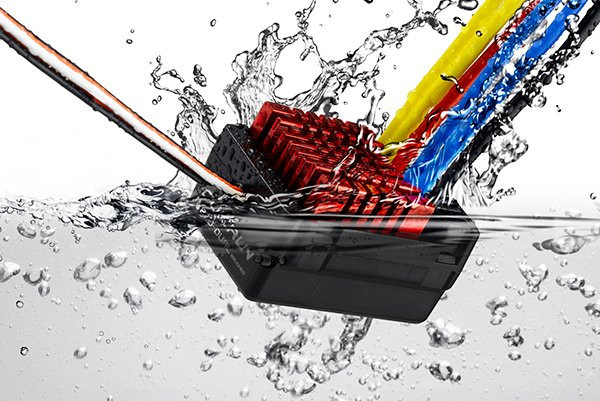 Hobbywing QuicRun WP-880 / WP860 Dual Brushed, Wasserdichter ESC-Geschwindigkeitsregler für 1/8 RC-Auto - Bild 1