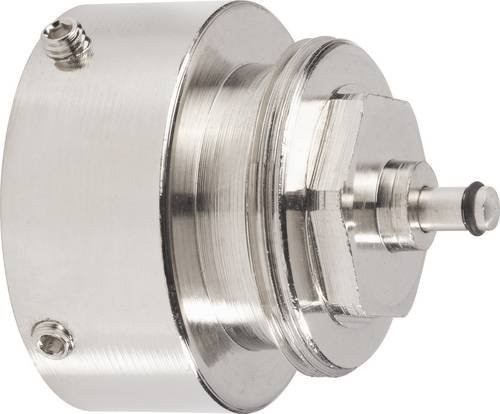 Eurotronic 700097 Heizkörper-Ventil-Adapter passend für Vaillant, Messing in Chrom-Optik, M30x1.5 - Bild 1
