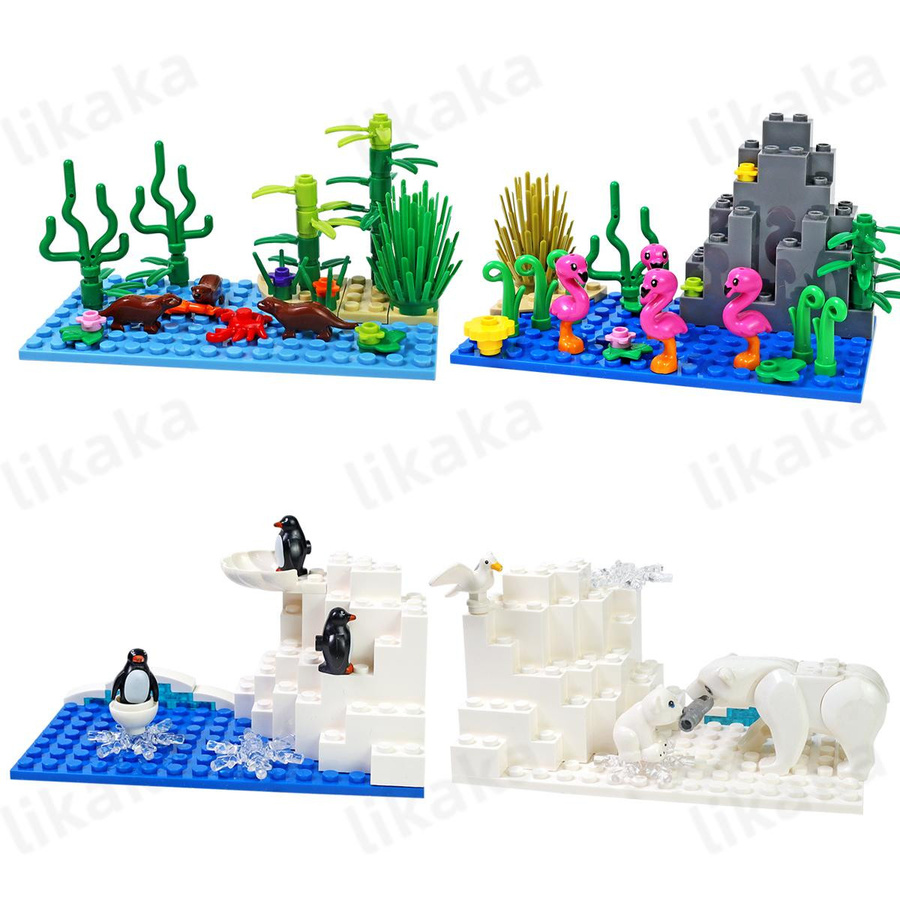 Linyi toy Bauernhof Stadt Natur Spielzeug ab 3 Jahren - Bild 2